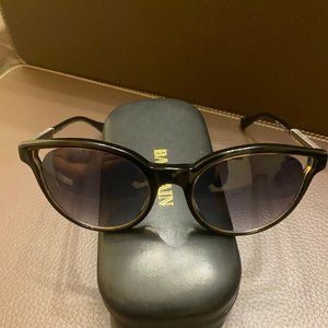 Women's Bl2507 Black Cat Eye Sunglasses